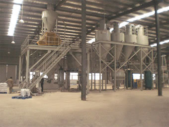 耐火材料生產線|建材生產線|耐火材料生產線設備|干粉砂漿生產線|上?？道煞凵皾{生產線設備專業(yè)設計制造